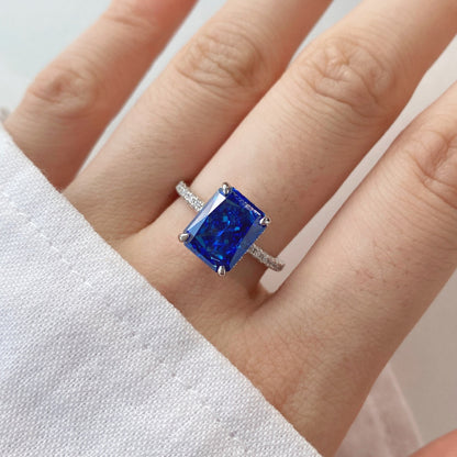 Pomuse 4.0 Carat Luxurious Engagement Ring