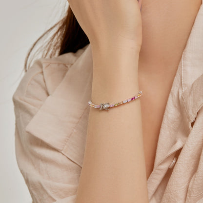 Pomuse Zartes romantisches Armband in Herzform für Liebhaber