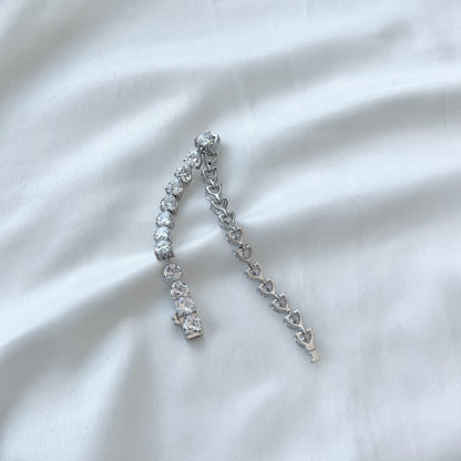Pomuse 0.75 Carat Elegant Romantic Heart Shape Lover Bracelet