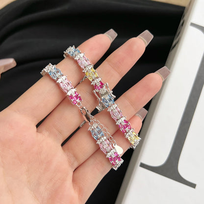 Pomuse Delicate Colorful Multi Cut Party Bracelet