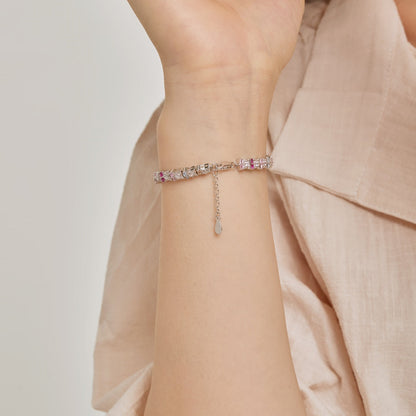 Pomuse Unique Colorful Flower Shape Daily Bracelet