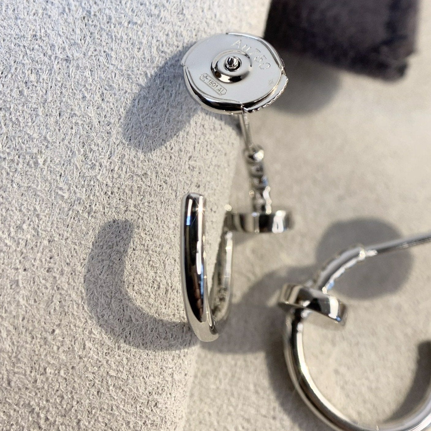 Pomuse JUSTE EARRINGS SILVER