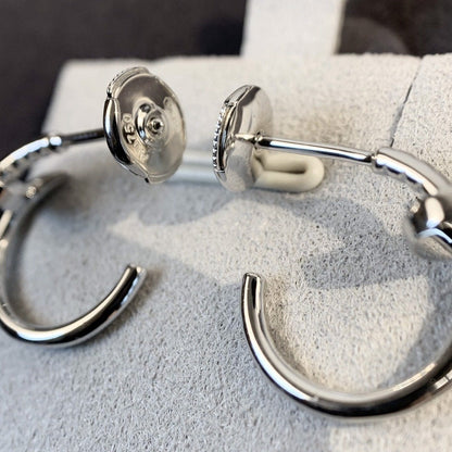 Pomuse JUSTE EARRINGS SILVER