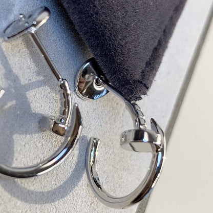 Pomuse JUSTE EARRINGS SILVER