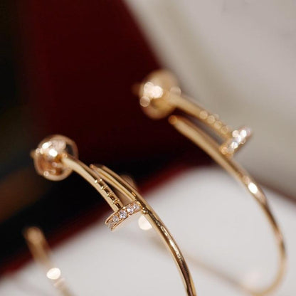 Pomuse JUSTE EARRINGS DIAMONDS 1.8MM