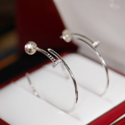 Pomuse JUSTE EARRINGS DIAMONDS 1.8MM