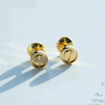 Pomuse LOVE EARRINGS GOLD 7.2MM