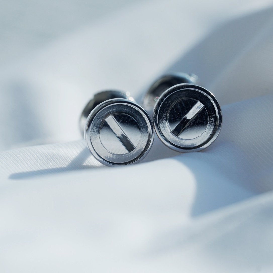 Pomuse LOVE EARRINGS SILVER 7.2MM