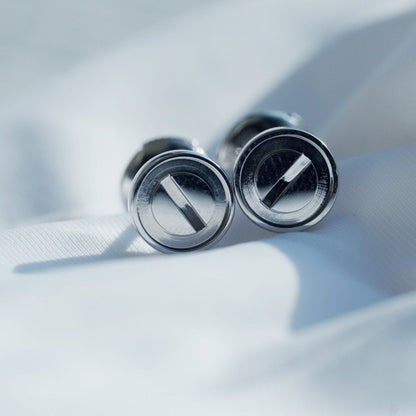 Pomuse LOVE EARRINGS SILVER 7.2MM