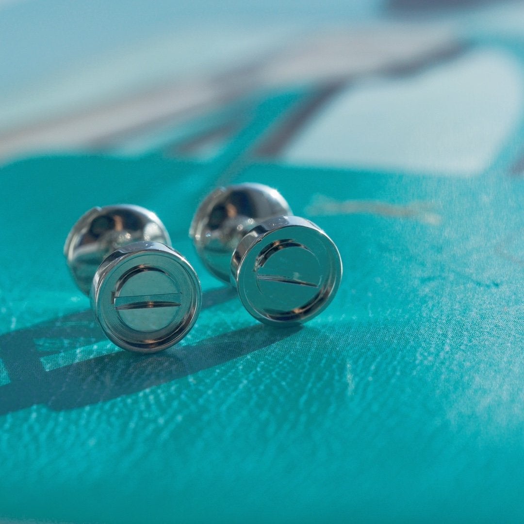 Pomuse LOVE EARRINGS SILVER 7.2MM