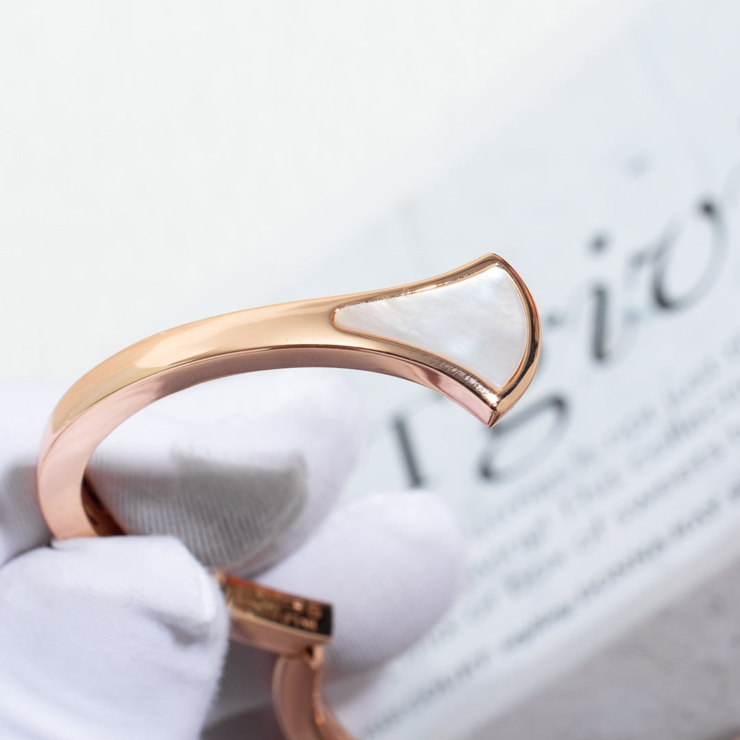 Pomuse DREAM BRACELET OPEN PINK GOLD MOP
