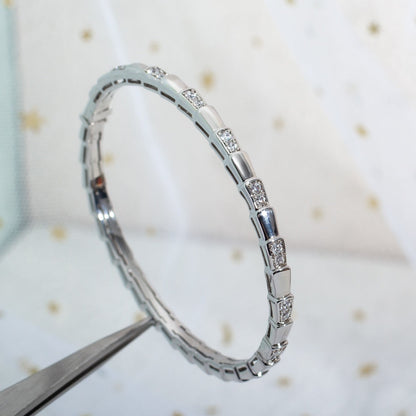 Pomuse SERPENTI BRACELET SILVER DIAMOND