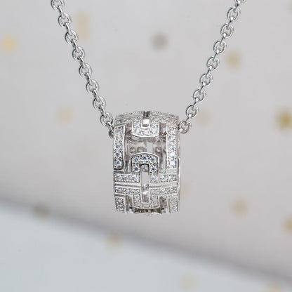 Pomuse PARENTESI NECKLACE SILVER