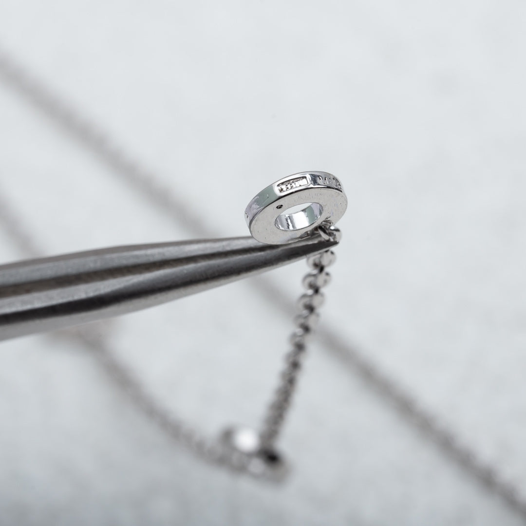 Pomuse PARENTESI NECKLACE SILVER