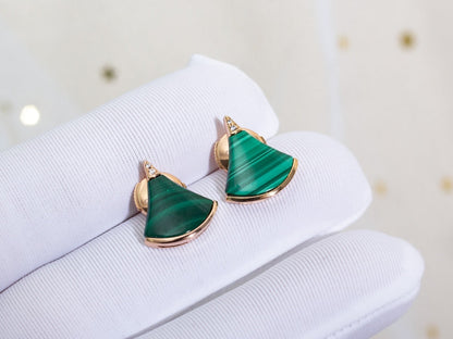Pomuse DIVAS DREAM EARRINGS PINK GOLD