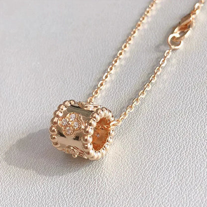 Pomuse PERLEE PEDANT NECKLACE GOLD / ROSE GOLD