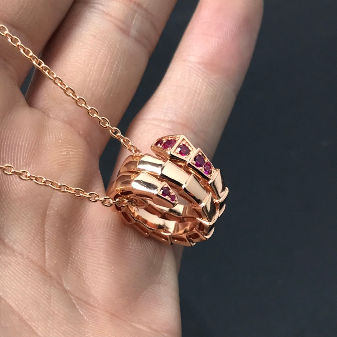 Pomuse SERPENTI PEDANT NECKLACE