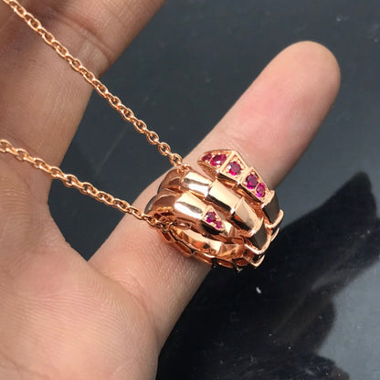 Pomuse SERPENTI PEDANT NECKLACE