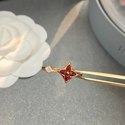 Pomuse STAR 1 DIAMOND OPEN RING