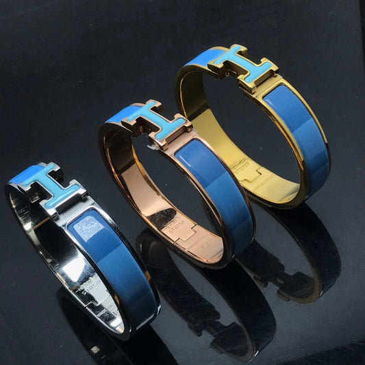 Pomuse H BRACELET BLUE RAINBOW CERAMIC