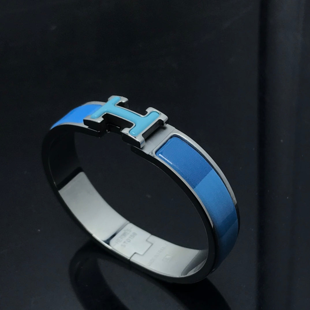 Pomuse H BRACELET BLUE RAINBOW CERAMIC