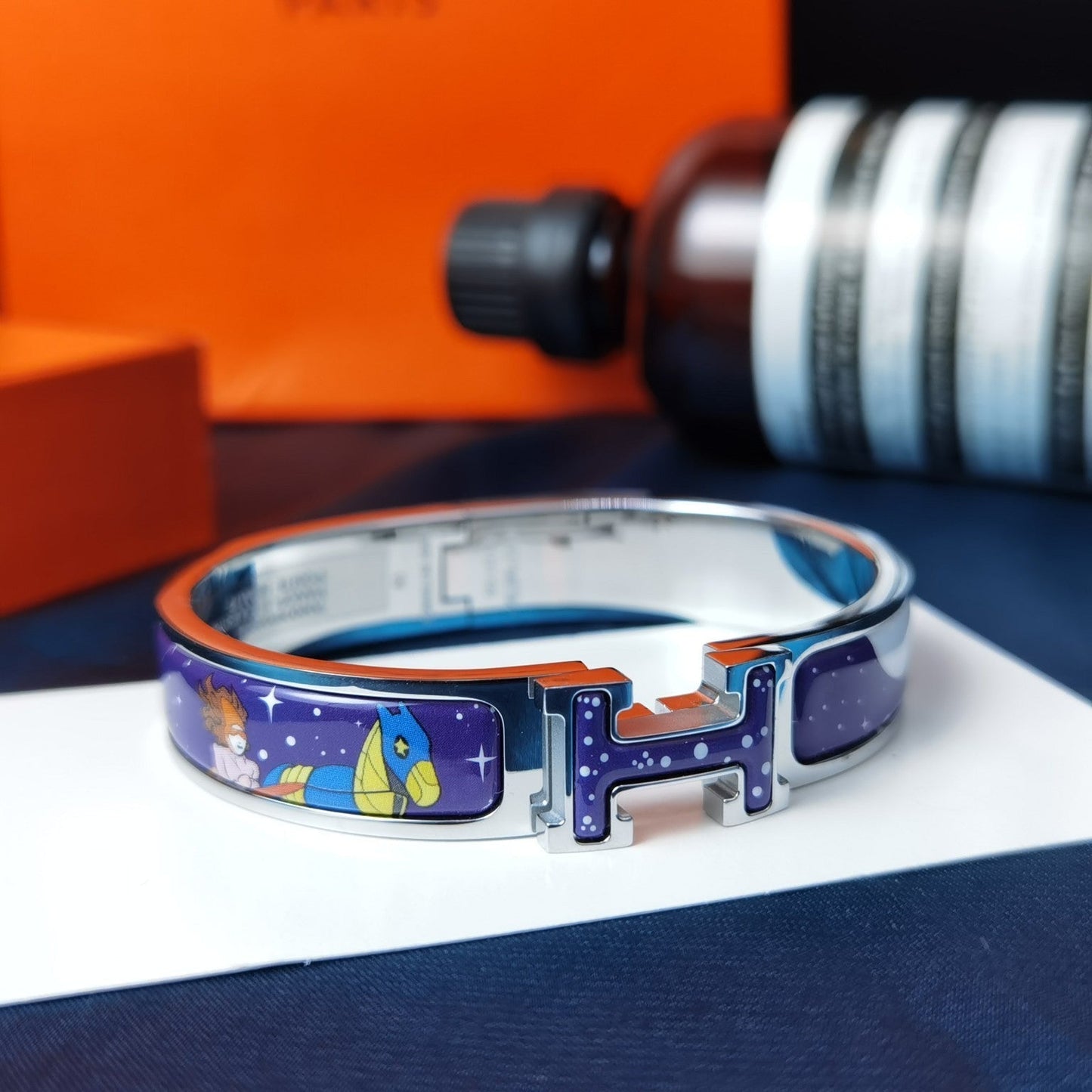 Pomuse H STAR AND MOON BRACELET 12MM