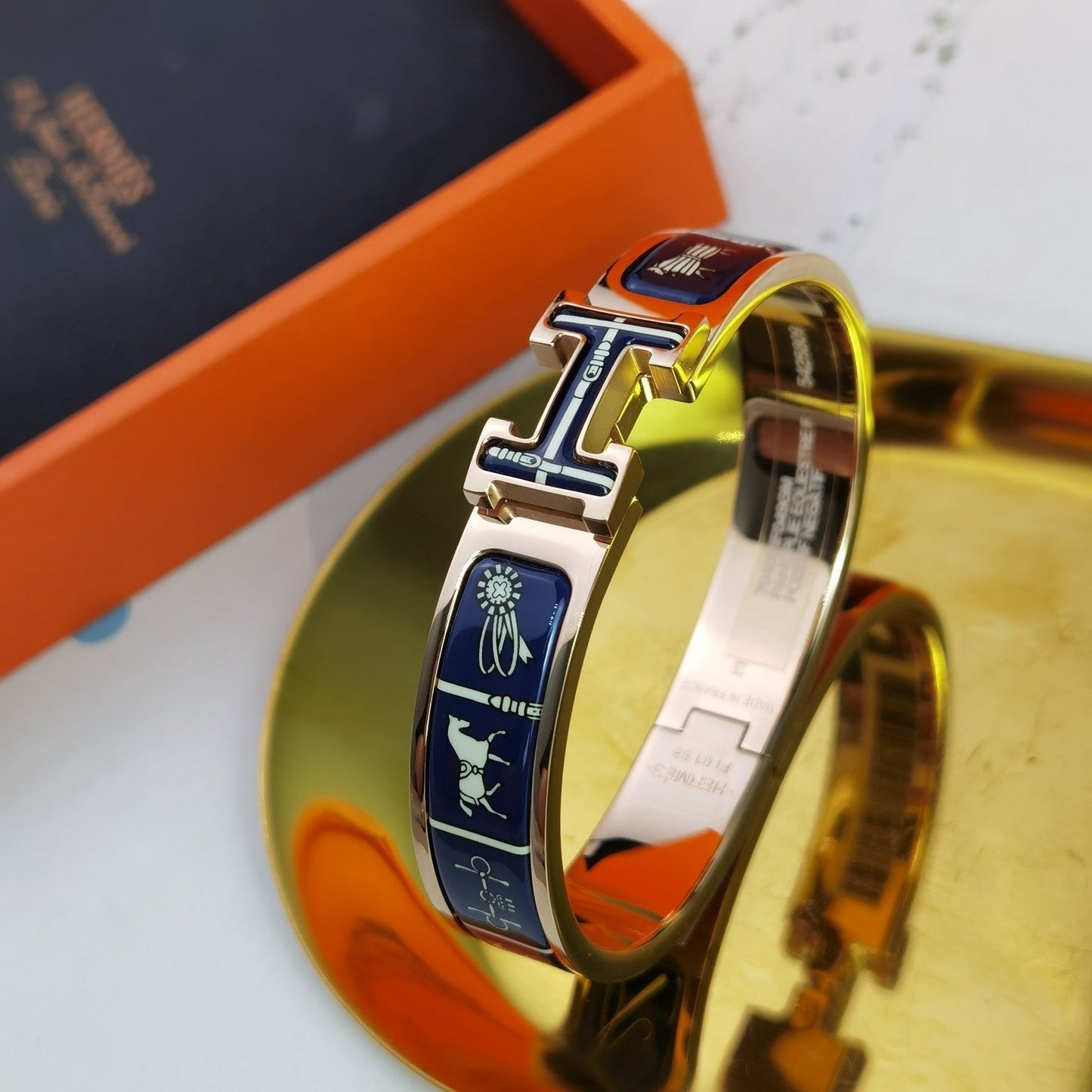 Pomuse H COUVERTURES DARK BLUE BRACELET