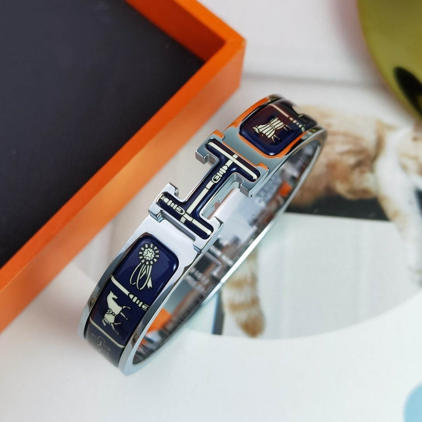 Pomuse H COUVERTURES DARK BLUE BRACELET