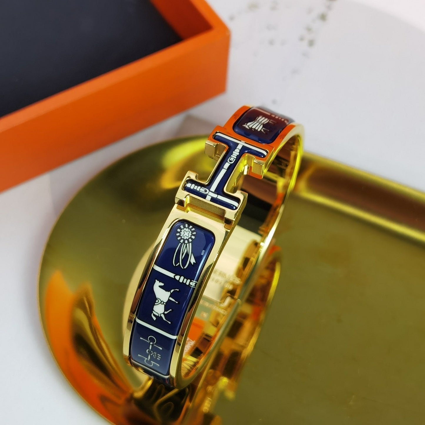Pomuse H COUVERTURES DARK BLUE BRACELET