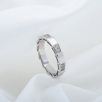 Pomuse SERPENTI RING SILVER  3MM