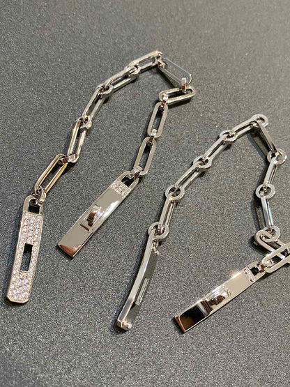 Pomuse CHAINE BRACELET SMALL MODEL DIAMOND