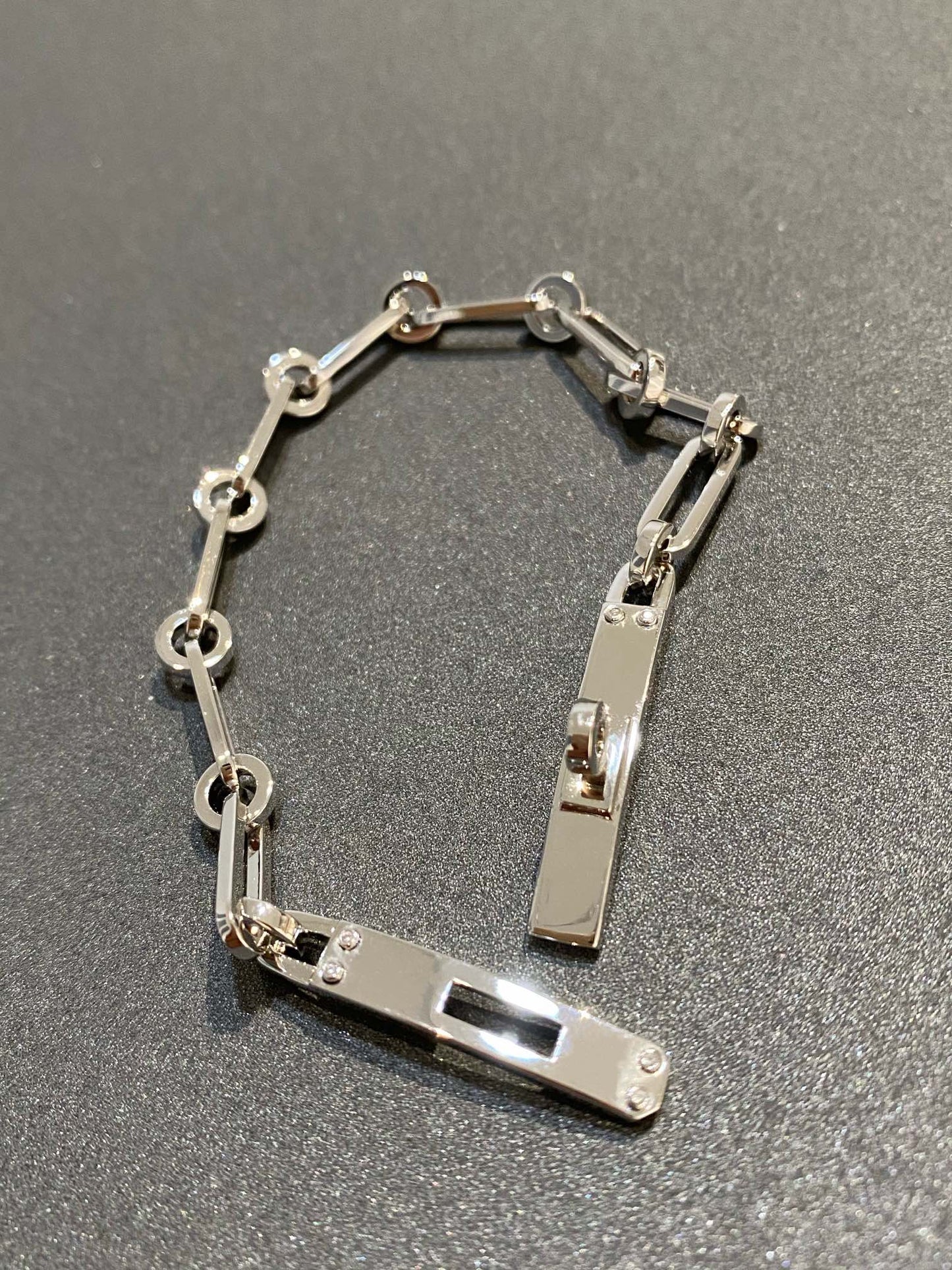 Pomuse CHAINE BRACELET SMALL MODEL DIAMOND
