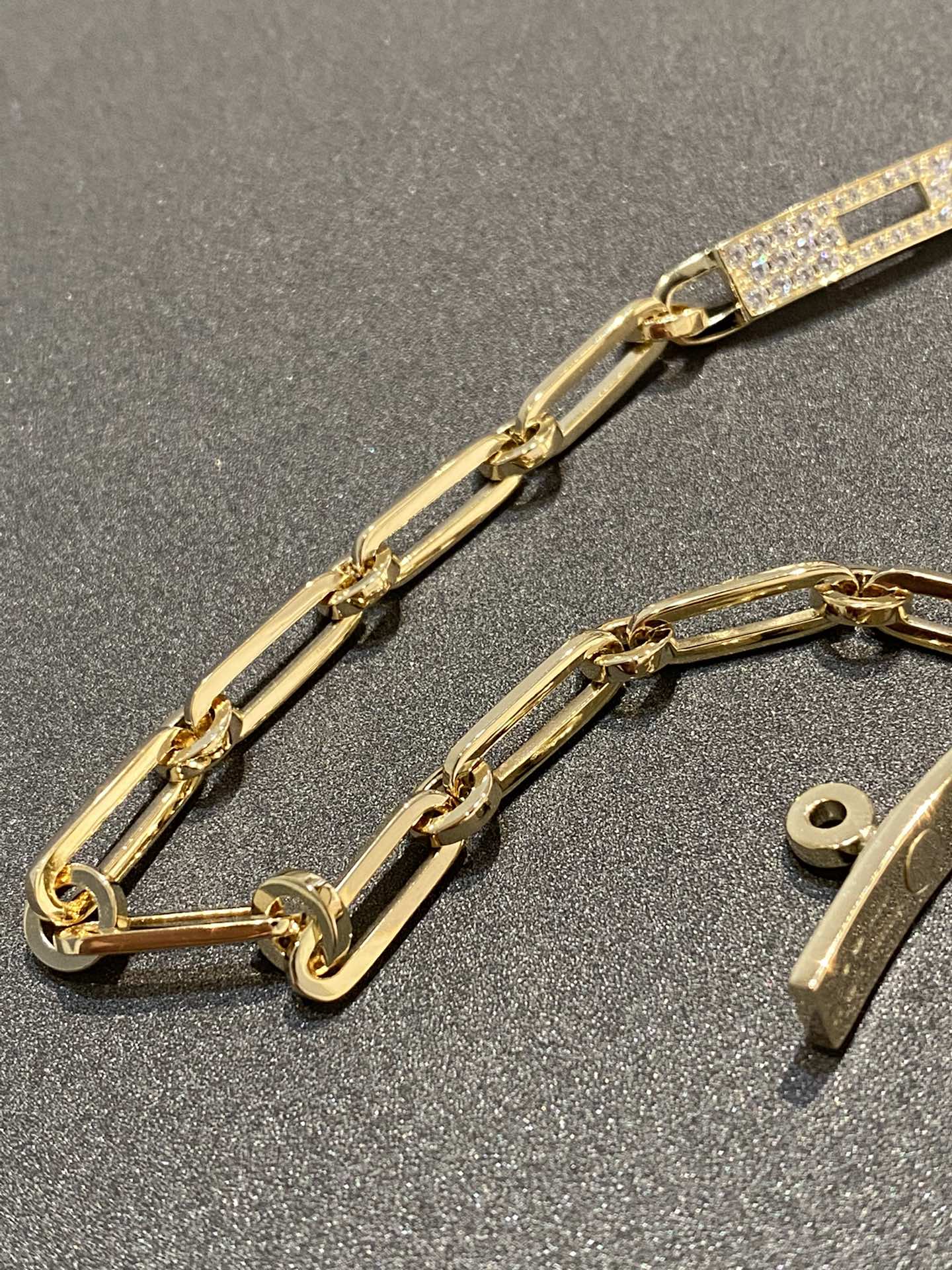 Pomuse CHAINE BRACELET SMALL MODEL DIAMOND