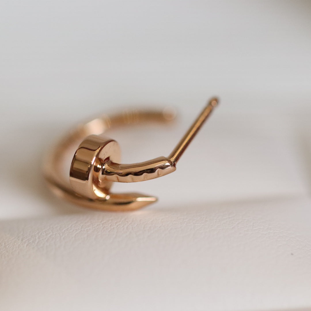 Pomuse JUSTE EARRINGS PINK GOLD