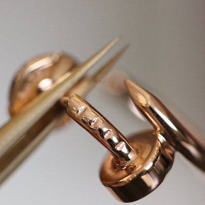 Pomuse JUSTE EARRINGS PINK GOLD