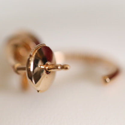 Pomuse JUSTE EARRINGS PINK GOLD
