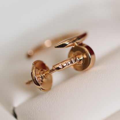 Pomuse JUSTE EARRINGS PINK GOLD