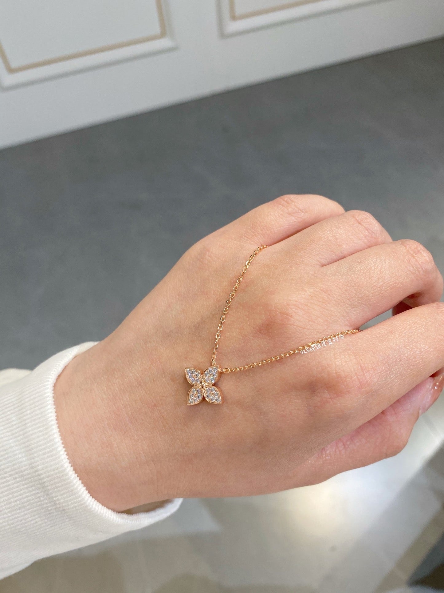 Pomuse STAR DIAMOND NECKALCE