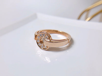 Pomuse DREAM RING DIAMOND PINK GOLD