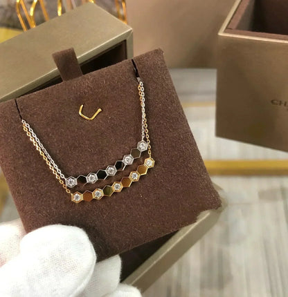 Pomuse BEE LOVE NECKLACE DIAMOND