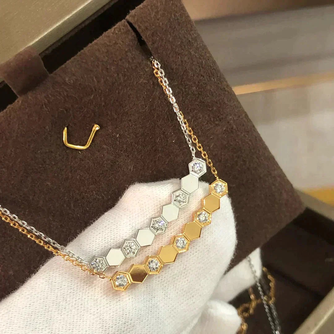 Pomuse BEE LOVE NECKLACE DIAMOND