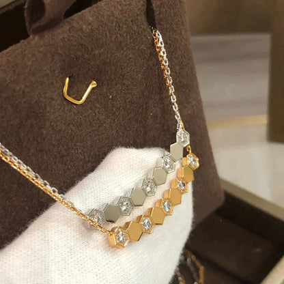 Pomuse BEE LOVE NECKLACE DIAMOND