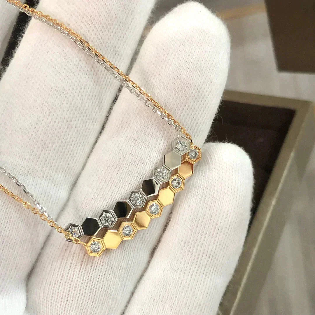 Pomuse BEE LOVE NECKLACE DIAMOND
