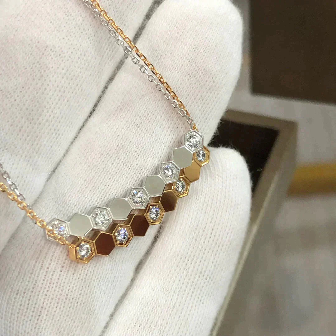 Pomuse BEE LOVE NECKLACE DIAMOND