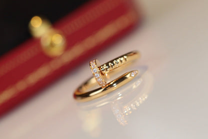 Pomuse JUSTE RING 2.65MM GOLD DIAMOND