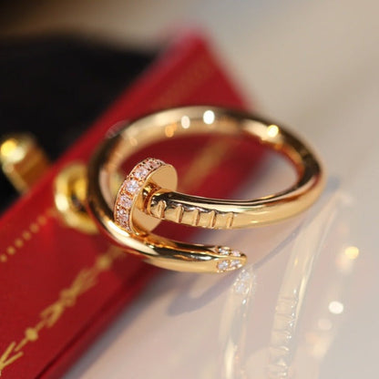 Pomuse JUSTE RING 2.65MM GOLD DIAMOND