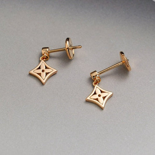 Pomuse STAR EARRINGS GOLD