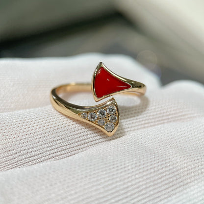 Pomuse DREAM RING PINK GOLD DIAMOND