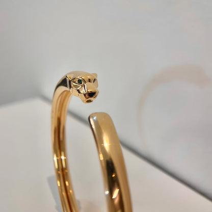 Pomuse PANTHERE GOLD OPEN BRACELET