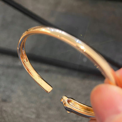 Pomuse PANTHERE GOLD OPEN BRACELET